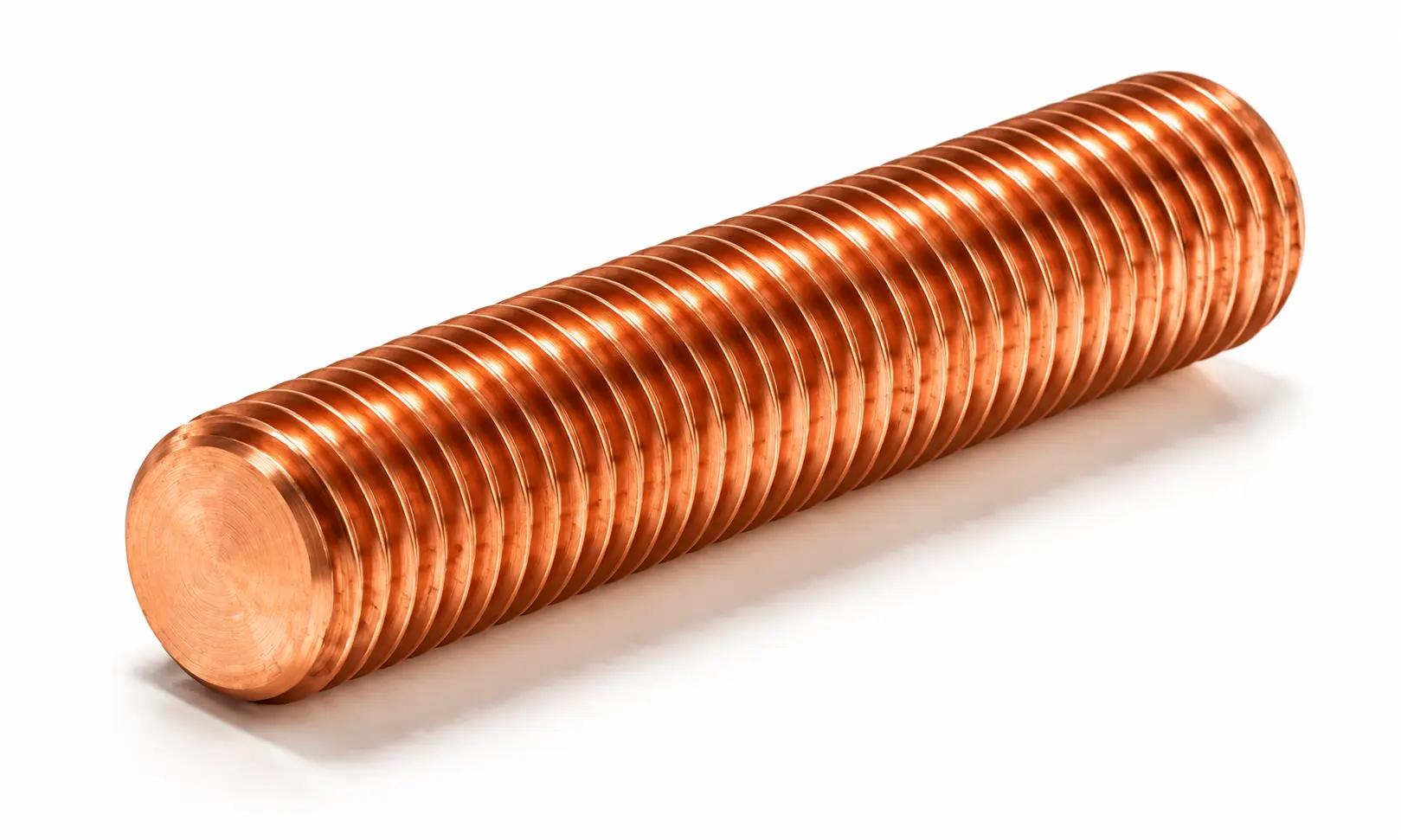 Copper C10100 Threaded Rods