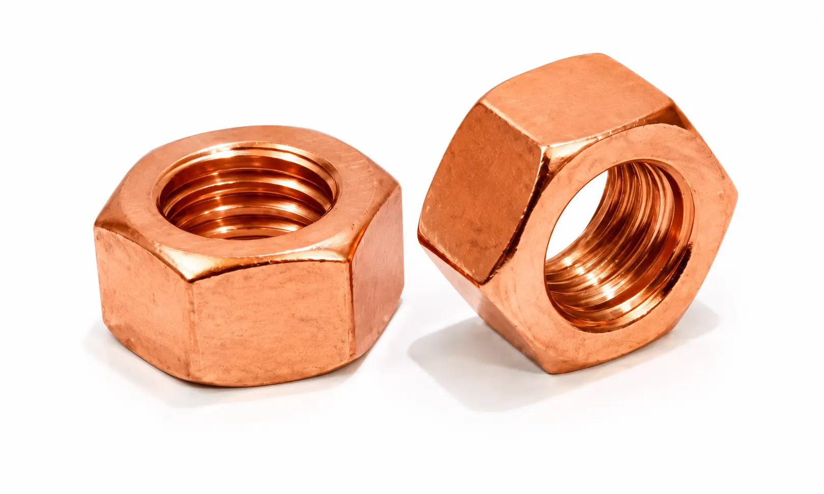 Copper C10100 Hex Nuts