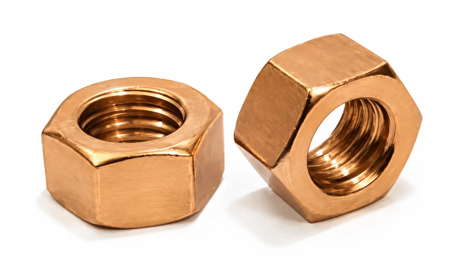 Phosphor Bronze C51100 Hex Nuts